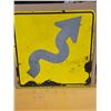 Image 2 : Winding road highway sign
