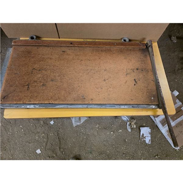 Paper cutter- 38"W