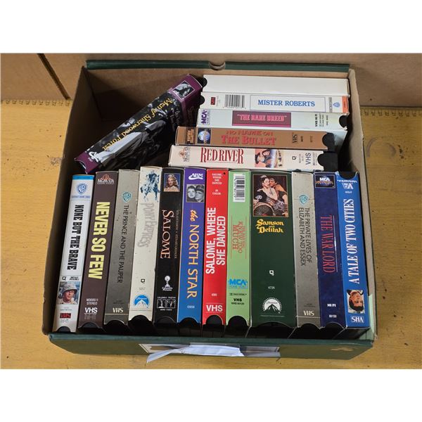 Lot of VHS movies