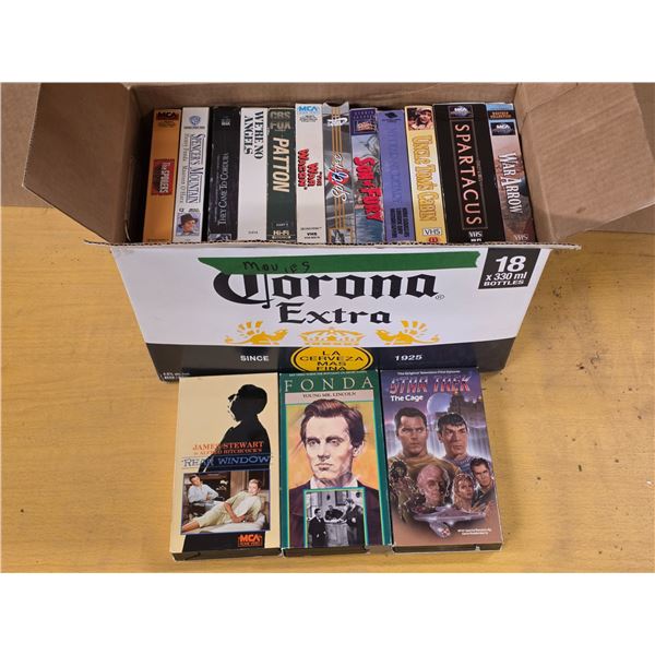 Lot of VHS movies