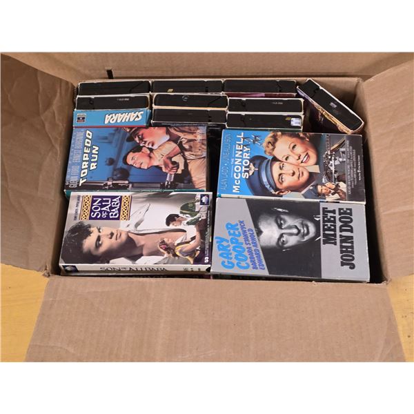 Lot of VHS movies