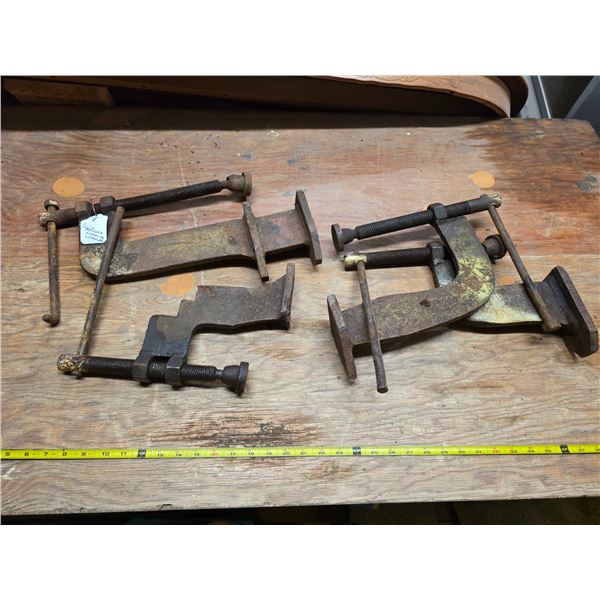 Misc welding clamps- 4 pieces