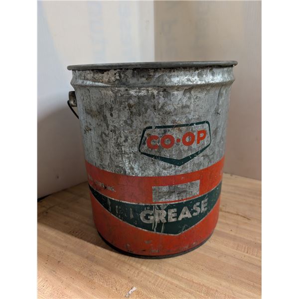 Co-op 5 Gal Galvanized Pail MFG-DATE 24-5-53