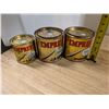 Image 2 : (3) Vintage Empress Jam/Marmalade Tins