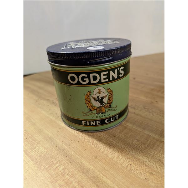 Ogens Virginia Fine Cut Vintage Tin