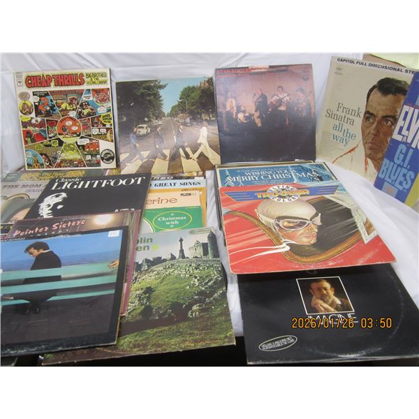 Lot of 25 vintage LP records