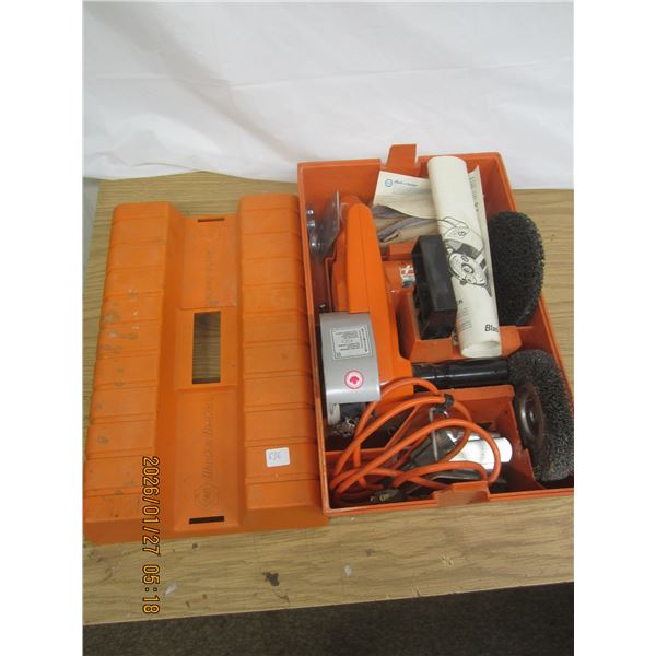 Black and Decker Work Wheel with Accessories Tested Working