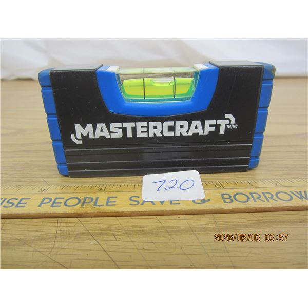 Mastercraft 4 inch Magnetic Level Good Shape