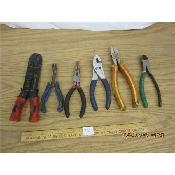 Lot of Pliers and Wire Cutters