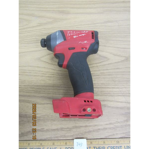 Milwaukee M18 Fuel Cordless Impact Driver Tested Working Impact Only