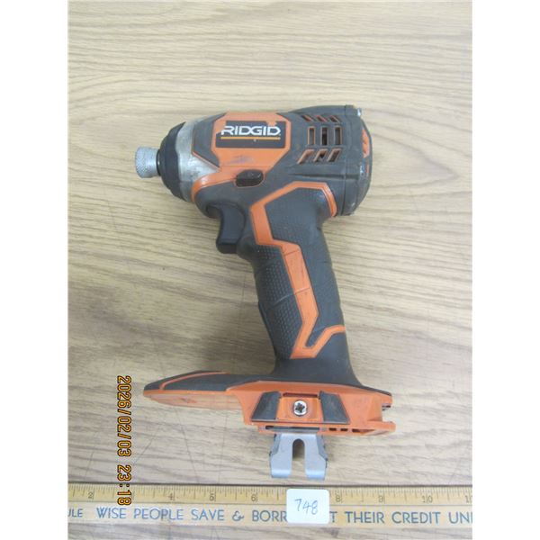Ridgit X4  Cordless Impact Tested and Working