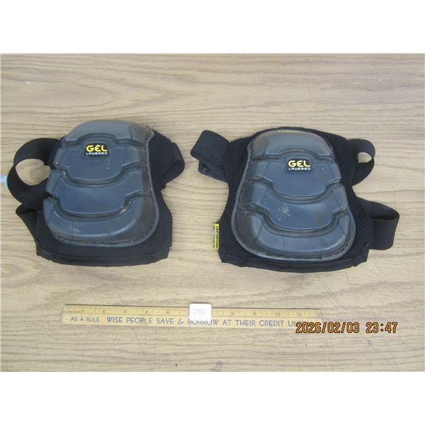Pair of Heavy Duty  Gel Kneepads made by Airflow Technology