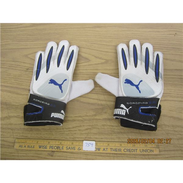 Puma Leather Hand Ball Gloves