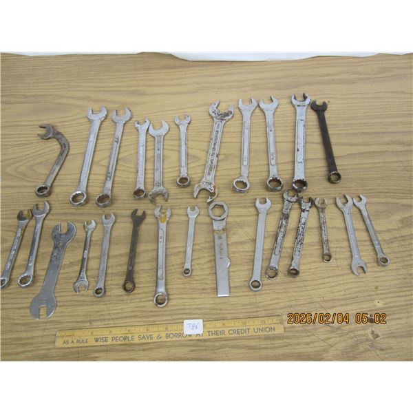 Lot of 26 Smaller Wrenches