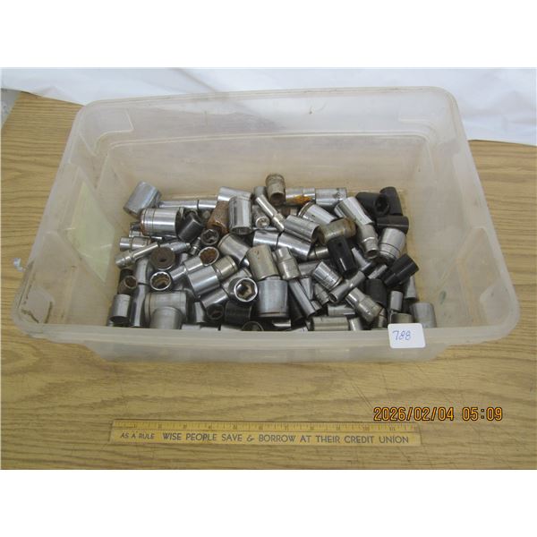 Lot of Sockets of All Kinds Big Lot
