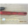 Image 3 : Ridgid Heavy Duty 18 inch Pipe Wrench in Good Shape
