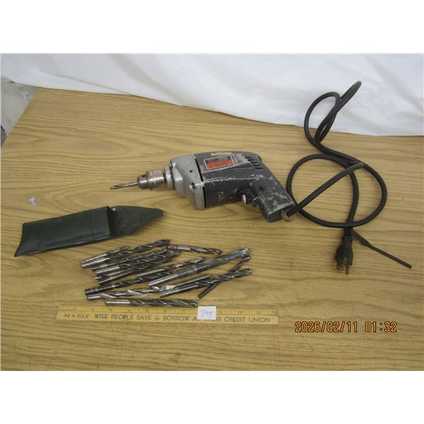 Skill Corded Drill with Bits