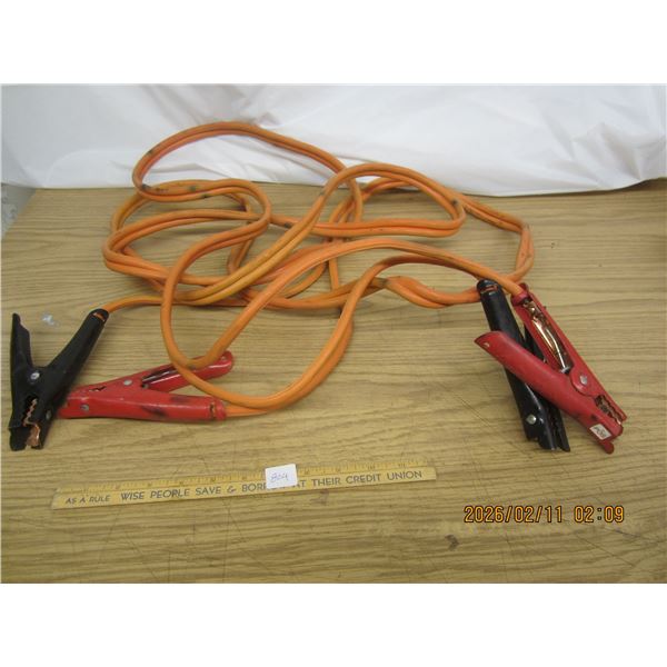 Quality Booster Cables 8 Feet Long Good Condition