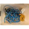 Image 1 : Pull Drawer Tub w/ misc. Extension Cords