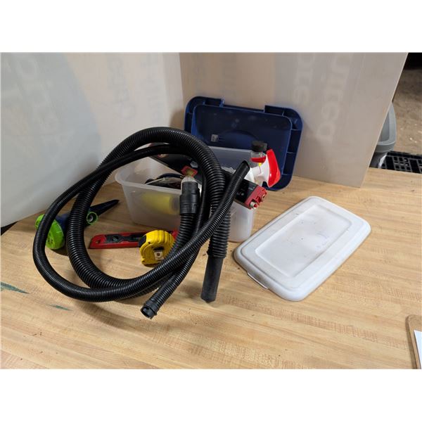 Container of Misc. Tool Items and etc.