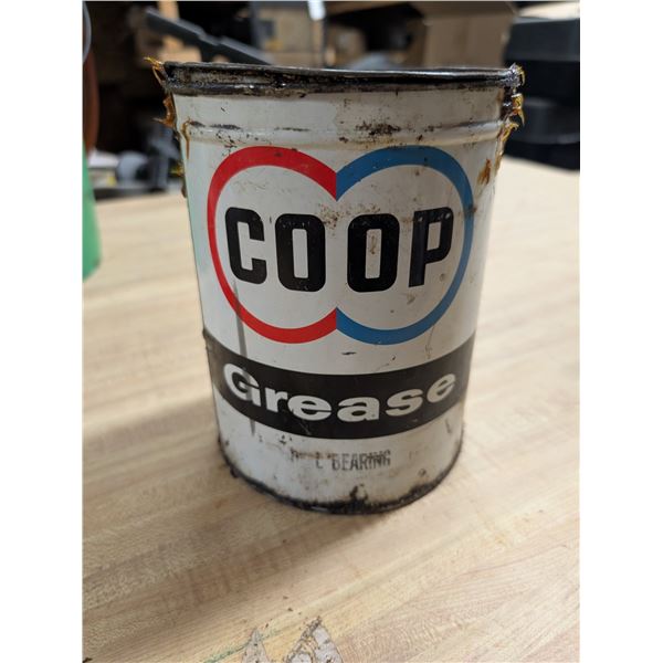 Vintage CO-OP Grease Can