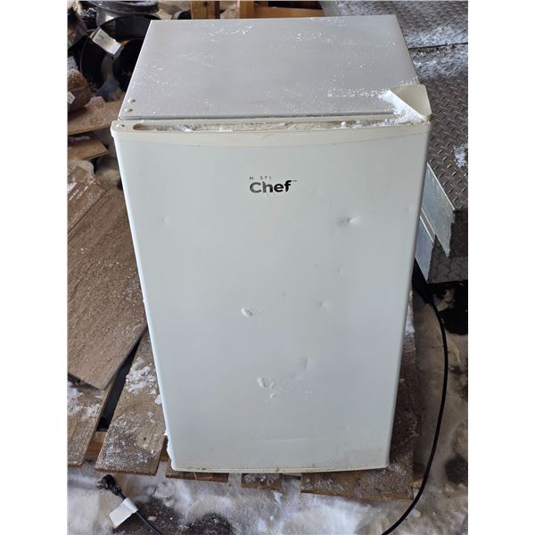 Mini refrigerator- 18" by 19" by 34"H- was in working order