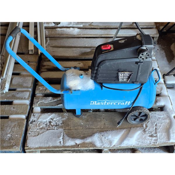 Amastercraft air compresser- 125psi- untested
