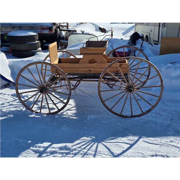 Horse drawn buggy- 8' by 5' by 5' H