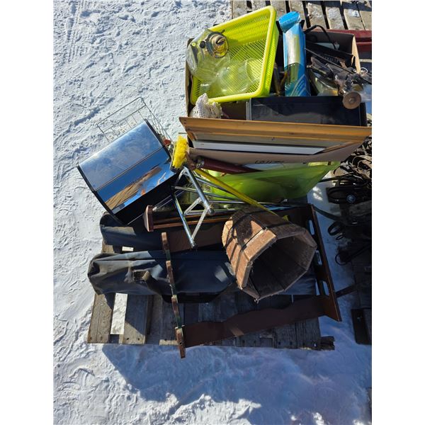Pallet of misc items