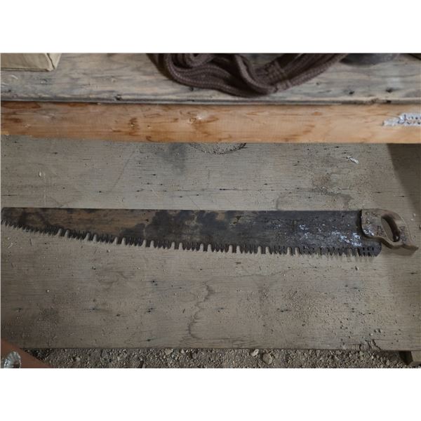 Logging hand saw- 48"L