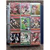 Image 2 : Binder of 239 - 1990-91 NFL Cards - Various Teams and Players