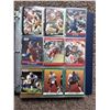 Image 3 : Binder of 239 - 1990-91 NFL Cards - Various Teams and Players