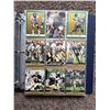 Image 4 : Binder of 239 - 1990-91 NFL Cards - Various Teams and Players