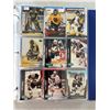 Image 4 : Binder of 165 Boston Bruins Cards - Various Years and Players - includes one 8x10 autographed pictur