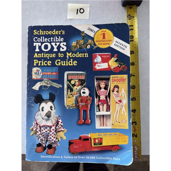 Schroeder's 2001 Collectible Toys Guide (500 pages)