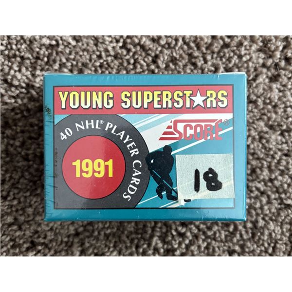 UNOPENED Pack of 1991 Score Young Superstars