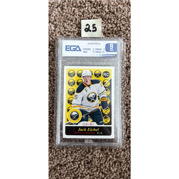 Jack Eichel Graded Rookie Card