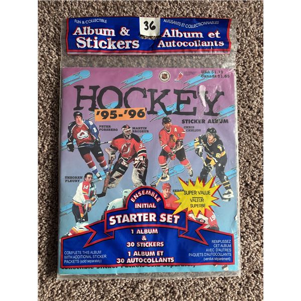 1995-96 Hockey Sticker Album