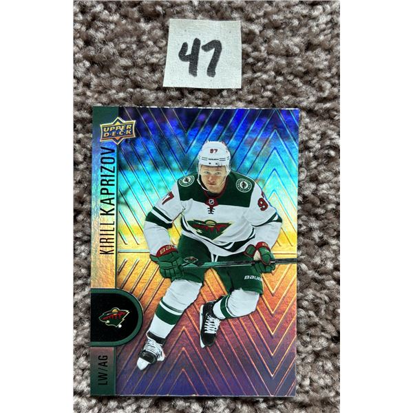 Kirill Kaprizov Upper Deck Rookie Card