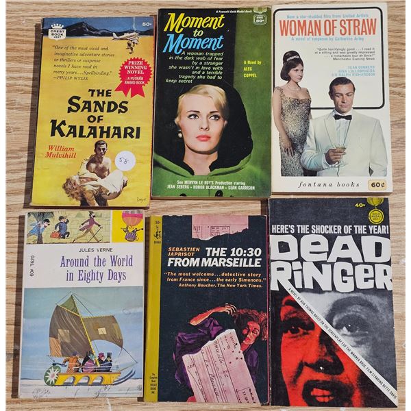 (6) Vintage Paperbacks