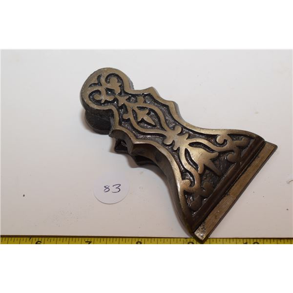 NOS Victorian Paper Clip – Cast Iron & Nickel