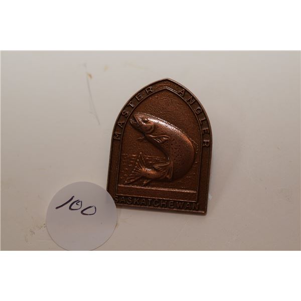 Sask Master Angler Award Badge