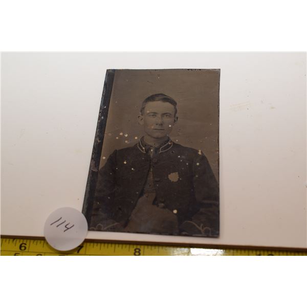 Soldier Tin Type Photography
