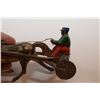 Image 3 : RARE Black Americana Horse Racer – Steel