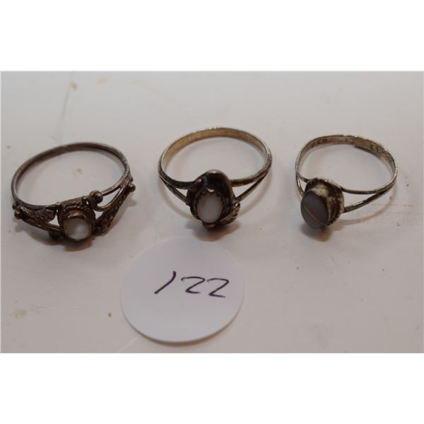 Antique Sterling Silver Rings