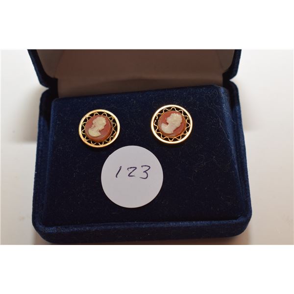 Cameo Earrings