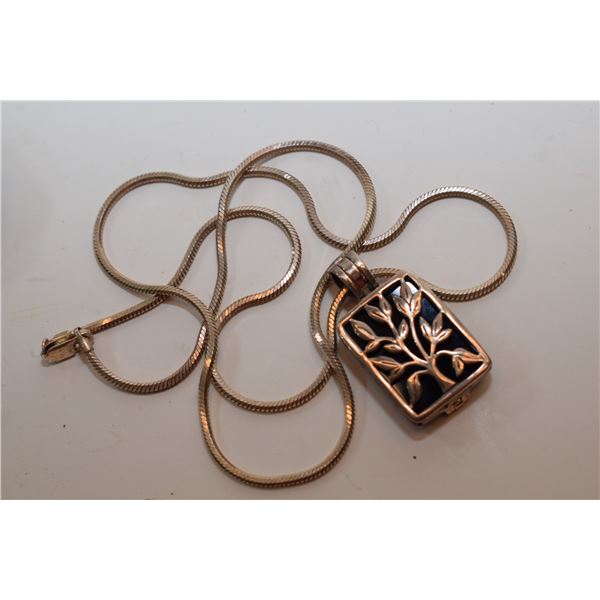 Necklace w/ Sterling Silver Pendant