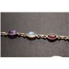 Image 4 : Sterling Silver Jeweled Bracelet