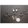 Image 1 : Lot of Vintage Sterling Silver Earrings