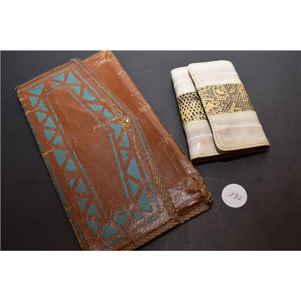 Antique Wallet & Keychain